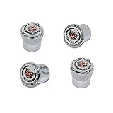Cadillac Chrome Tire Valve Stem Caps