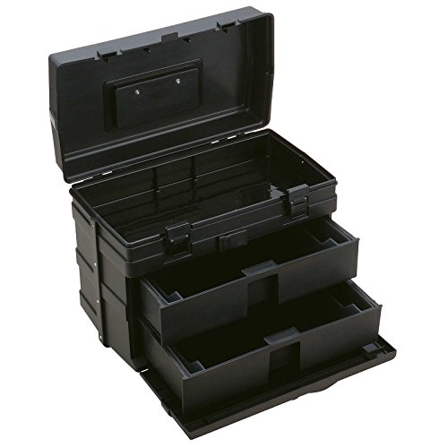 Meiho Angelkoffer Angeln Box - Trendy 8000 schwarz 42x24,5x32,6cm