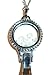 Hidden Hollow Beads 34-Inch Long 30mm Floating Locket with Beaded Lanyard Badge Holder