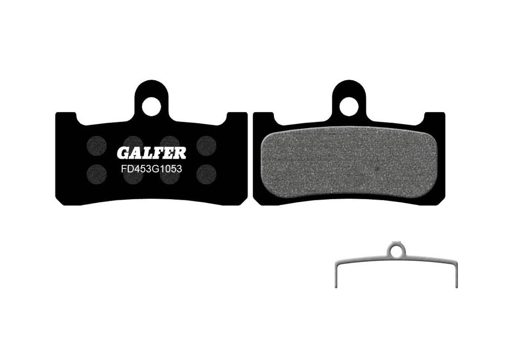 GALFER Hope M4 Black STD Bicycle Brake Pads G1053 Adult Unisex, One Size