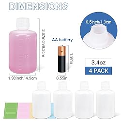 UMETASS 3.4oz Lab Reagent Bottle, Laboratory Grade