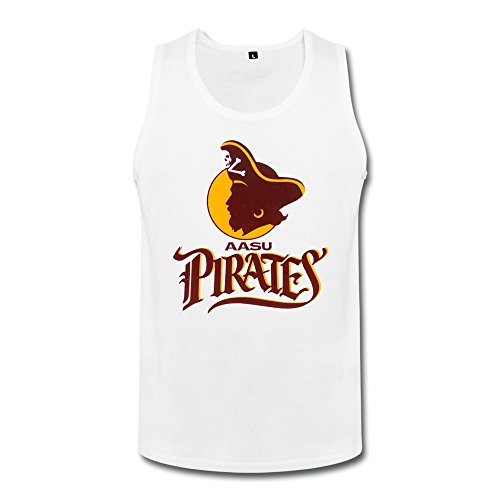 Men's NCAA Armstrong Atlantic Pirates AASU Teams Logo Top