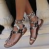 Haomigol-Women-Snakeskin-Strappy-Flat-Sandals-Ankle-Strap-Toe-Loop-Low-Wedge-Platform-Sandals-Gladiator-Thong-Sandals