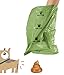 Pets N Bags Dog Poop Bags, Dog Waste Bags, Biodegradable Unscented Refill Rolls, Includes Dispenser