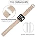 Tobfit Sport Bands Compatible with Versa/Versa Lite/SE, Soft TPU Wristbands Accessories for Women Men, Champagne Gold, Small