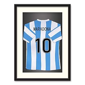 Athletes Jersey Theme Black Framed for Bedroom Livingroom