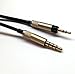IP-518-B Black New Replacement Cable with Remote Mic Connect iPhone to Technical ATH-M50x ATH-M40x Headphones