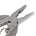 OUNONA Multi-Tool Pliers - Folding Pocket Wire Cutter, Stripper and Crimper,Hammer Wrench Pliers Saw Blade Knife Tools