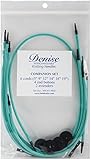By Annie Denise Interchangeable Knit and Crochet Companion Set, Teal