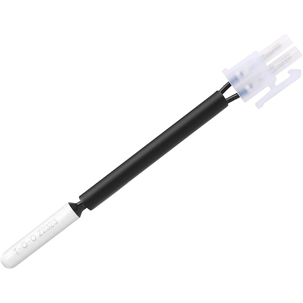 Amazon.com: W10383615 Refrigerator Thermistor with Clip Fits for  