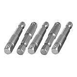 uxcell® 5 Pcs Socket Adapter Set 1/4