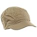 Fitted Cotton Ripstop Army Cap-Khaki Small/Medium