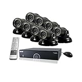 REVO America R165T8G-2T 16 Ch. 2TB 960H DVR Surveillance System with 8 700TVL 100 ft. Night Vision Mini Turret Cameras