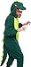 Silver Lilly Unisex Adult Pajamas - Plush One Piece Cosplay Dinosaur Animal Costume