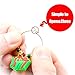 Hraindrop 24-Pieces Wine Glass Charms - Christmas Themed Wine Glass Markers, Wine Glass Tags, Drink Markers, Wine Favors, Assorted Colors