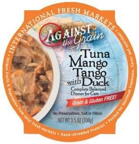 EVANGERS Against The Grain Tuna Mango Tango Cat Food, 3.5 oz