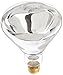 Bulbrite Incandescent BR40 Medium Screw Base (E26) Heat Lamp, 250 Watt, Clear