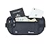 Travelambo Money Belt RFID Blocking Travel Wallet Passort Holder With Bonus RFID Sleeves Minimalist Wallet (RFID sleeves black)