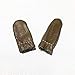BUTUZE Cowhide Felting Thimbles -10 Pieces Felting Finger Protectors -Leather Finger Cots for Leather Craft DIY/Leather Sewing/Leather Working