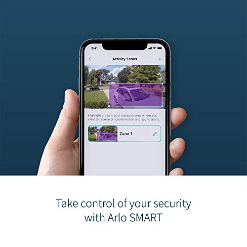 Arlo-Pro3-2K-Sistema-de-Seguridad-y-Luz-Smart-4-Unidades-Recargable-Audio-Libre-de-Cables-con-Visin-Diurna-Nocturna-Interior-Exterior-Funciona-con-Amazon-Alexa-VMS4440P-Blanco