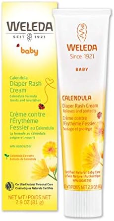 weleda calendula baby face cream