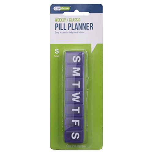 Ezy Dose Weekly (7-Day) Pill Planner (Small)