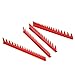 Ernst Manufacturing Wrench Rail Set with Magnetic Backing, 40 Tool, Red