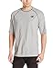 Caterpillar Men's Performance Short Sleeve T-Shirt (Regular and Big & Tall Sizes), Heather Grey, X Large