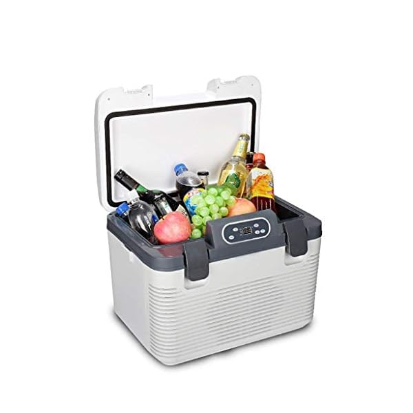 YANJ-Car-Refrigerator-19L-Silent-Dual-Core-Mini-Fridge-12v-220vCooler-and-WarmerMdashWhite-LOLDF1 YANJ Car Refrigerator-19L Silent Dual-Core Mini Fridge 12v 220v,Cooler and WarmerMdash;White LOLDF1