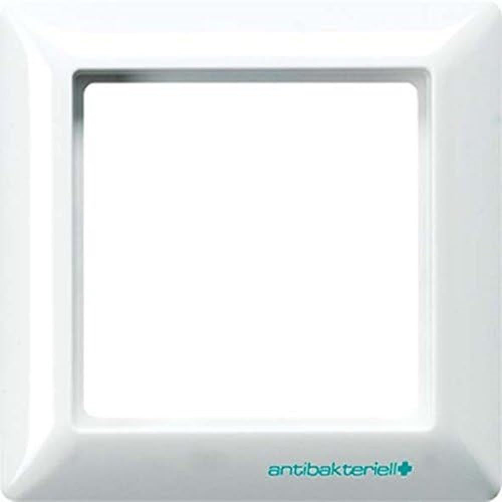 Jung Rahmen 2fach as 500 Anti Bacterial White Color, 1 Piece, Abas 582