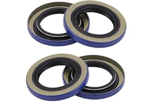 XIKE 4 Pcs 12192TB (34823) ID 1.249" x OD 1.983" Trailer Hub Wheel Grease Seals, Fits 2,000-2,200 lbs Axles/Spindles BT8.