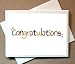 Congratulations Greeting Cards (20 Foldover Cards and Envelopes)