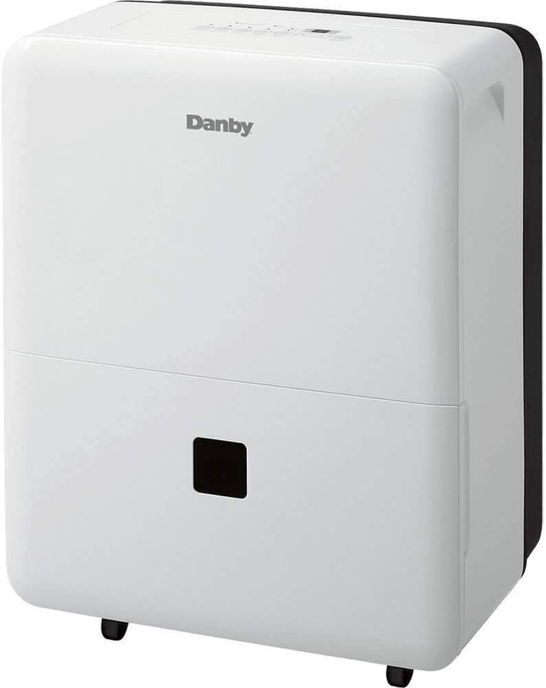 Danby DDR70B3WP Dehumidifier, 70 Pint, White (Renewed)