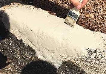 40 Pounds Concrete Curb Repair Kit Permanently Repair Broken Or Missing Curbs No Mixing Needed Just Pack Filler In Damaged Areas Compact Firmly Then Pour Water To Cure Harden The Repaired Area