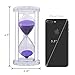SZAT PRO Hourglass, Sand Timer 30 Min/Mins Hour Glass with Gift Box Package(Purple,Crystal)