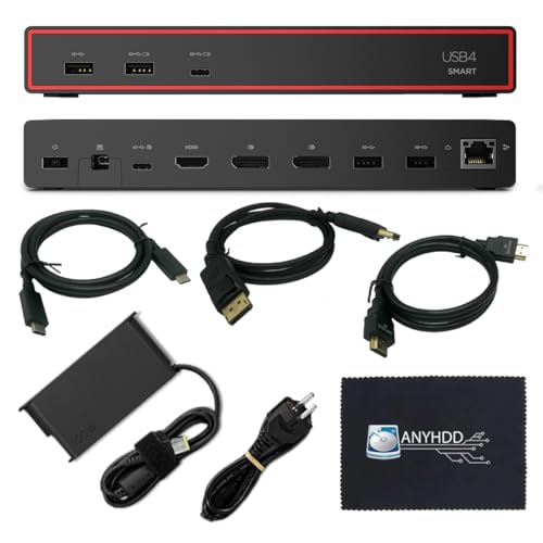 Lenovo USB4 Smart Dock 5500 Laptop Docking Station