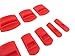 Taytools 101202 10 Piece Soft Silicone Chisel Edge Guard Set for Chisels 1/8 Inch to 1-1/4 Inches