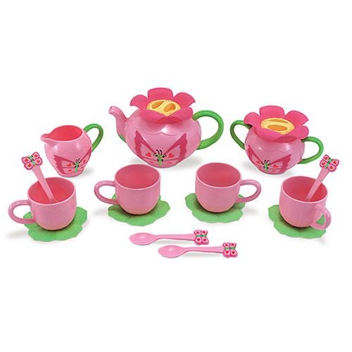Melissa & Doug Bella Butterfly Tea Set B00QFWQ2UY Book Cover