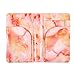 Waitress Book Marble Server Book with Money Pocket Pen Holder Server Book Fit Restaurants Check Presenter Waitstaff Organizer fit Server Apron (Marble Colorful)