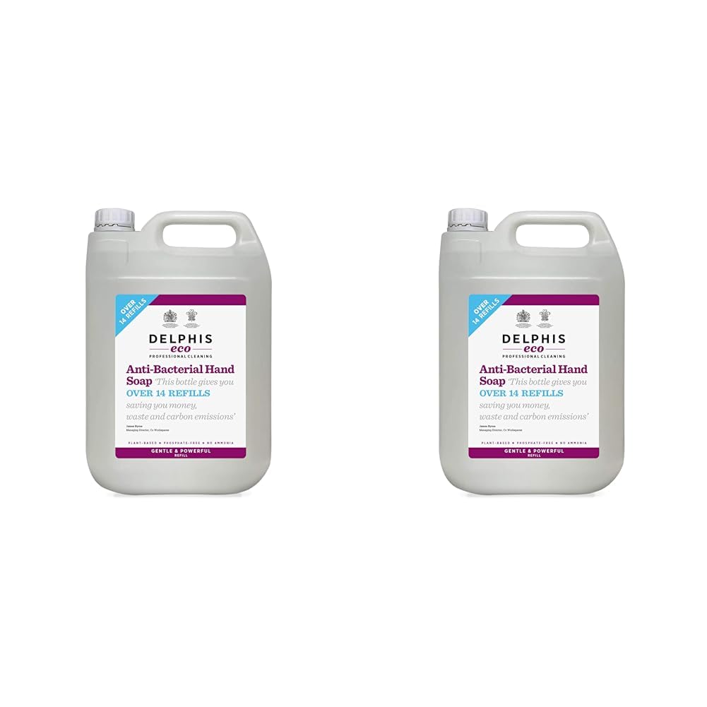 Delphis Eco Anti-Bacterial Hand Soap Wash 5Ltr (Pack of 2)