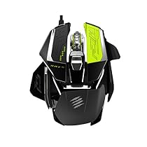 Mad Catz R.A.T. PRO X Ultimate Gaming Mouse with Philips PLN2037 twin-eye laser Sensor Module for PC