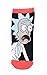 Rick and Morty Mr. Meseeks Snuffle 5 Pack Ankle Socks,Multi Colored,Adult