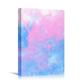 signwin Canvas Wall Art Liquid Abstract Colorful Decorative...