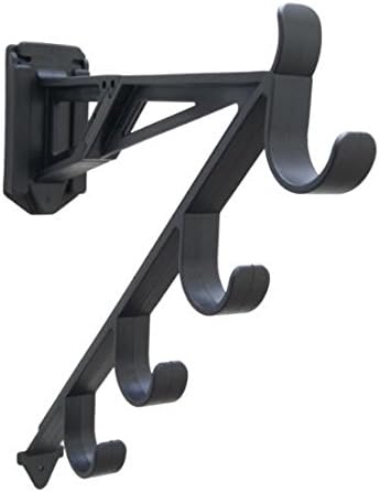 Marketing Holders Rack-It-Up Fishing Rod Ski Pole Storage Rack Wall Mount Holder