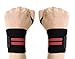 Compression Wrist Wraps - Wolfyok(TM) Training Wrist Straps Support for CrossFit, Bodybuilding, Weightlifting and Powerlifting, Suitable for Men and Women