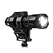 Morpilot Flashlight Mount Rail Mount Flashlight Picatinny Flashlight, 5 Modes 400LM Tactical Flashlight Offset Mount Set, Black