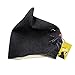 CreepyParty Deluxe Novelty Halloween Costume Party Latex Animal Cat Head Mask Black