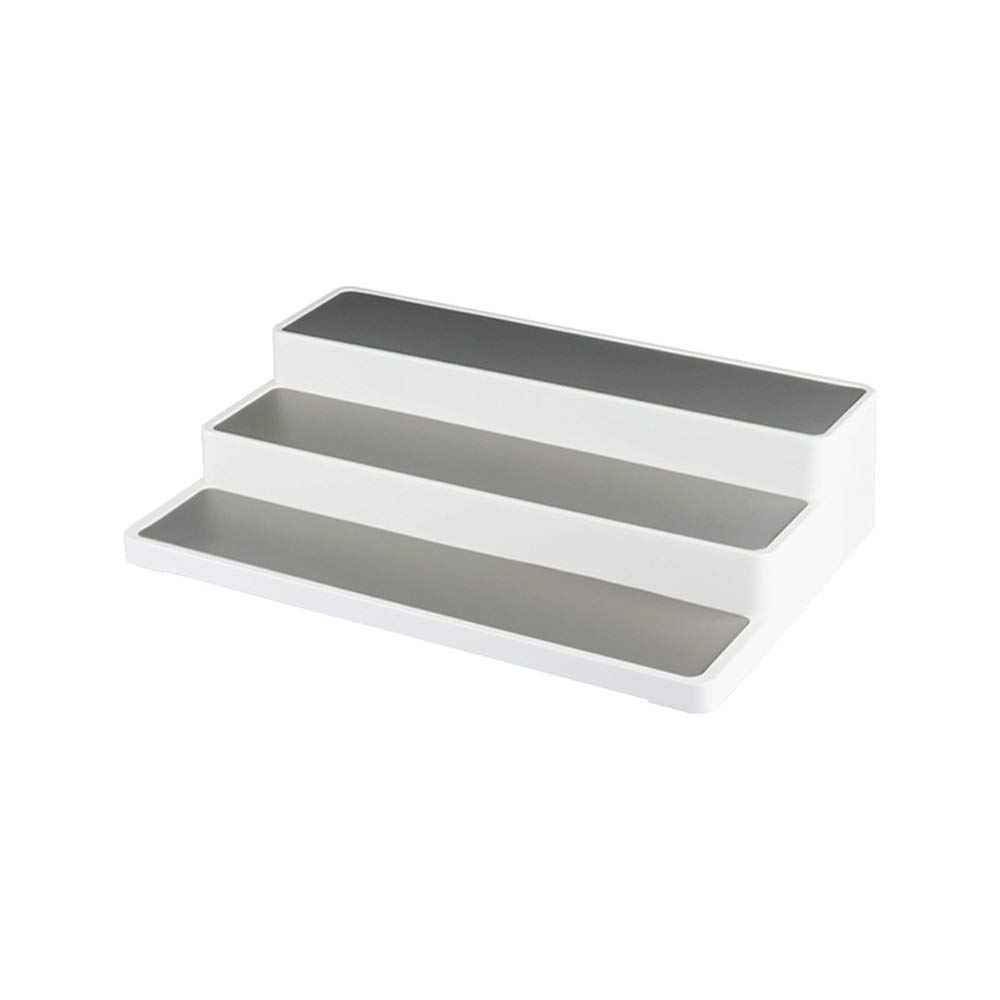 MZY1188 3-Tier Non-Slip Kitchen Cupboard/Shelf Organiser,Expandable Tiered Organiser Kitchen Cabinet Organizer Storage,Makeup Organizer,Spice Jar Shelf Arrive in 3-5 days