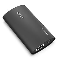 [New Model] NIFTY Mobile Charger for iPhone X, 8, 8 Plus, iPads and MacBook with Apple Fast-Charging, Quick Charge 3.0 and 3A USB-C Output and Input