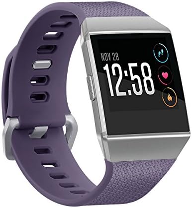 For Fitbit Ionic Bands,Huabanxie Adjustable Replacement Sport Strap Accessories for Fitbit Ionic Smartwatch Small,S purple